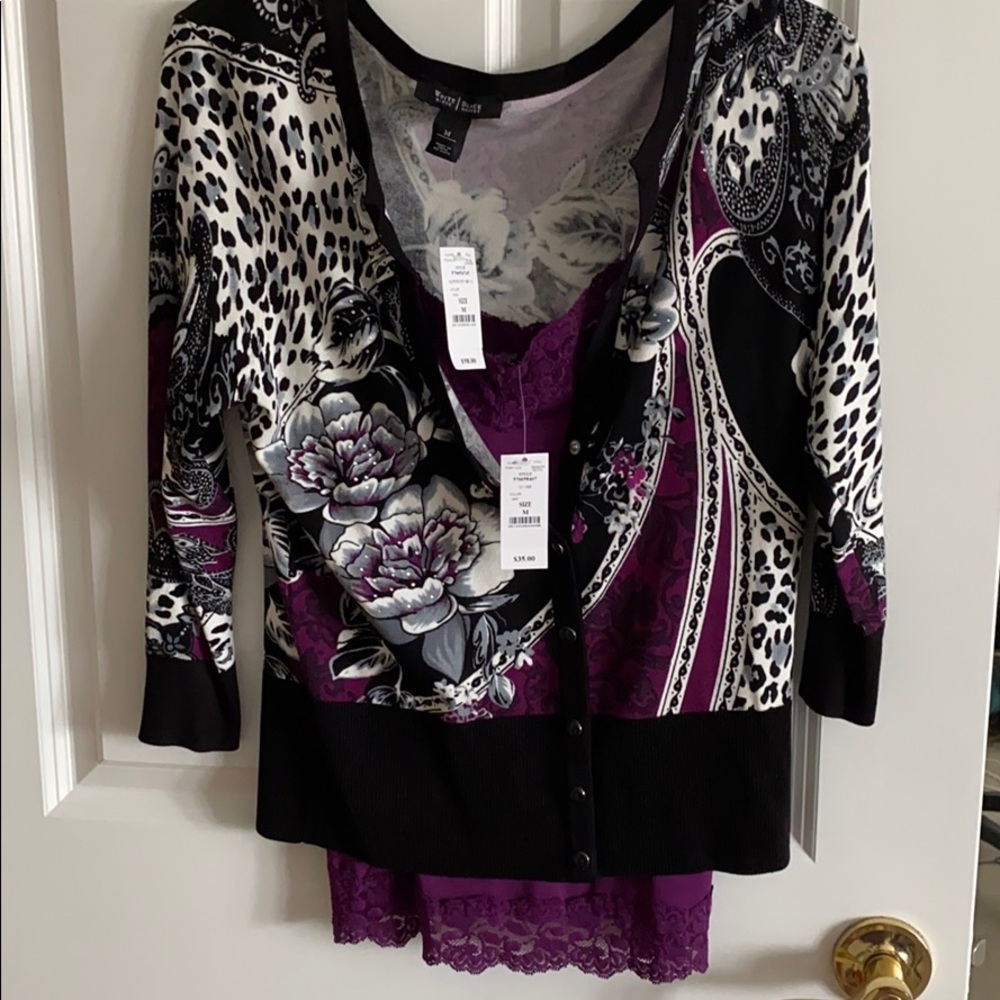 White House black market cardigan